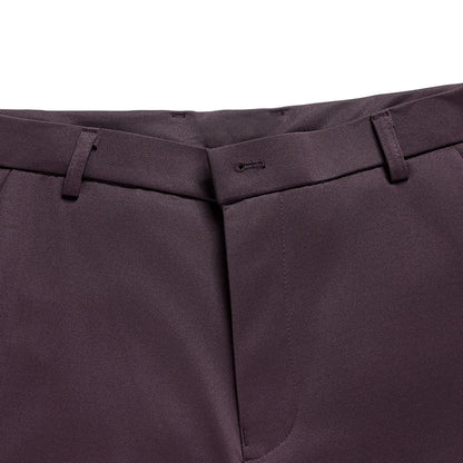 29-42 Men's Summer Pants Thin Straight Stretch Casual Pants with No Trace No Ironing Fabric Silky and Cool Feeling