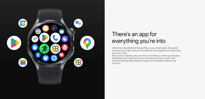 Global Version OnePlus Watch 3 Smart Watch 1.50inches LTPO  AMOLED Display Snapdragon W5 Processor Dual Frequency GPS Wear OS