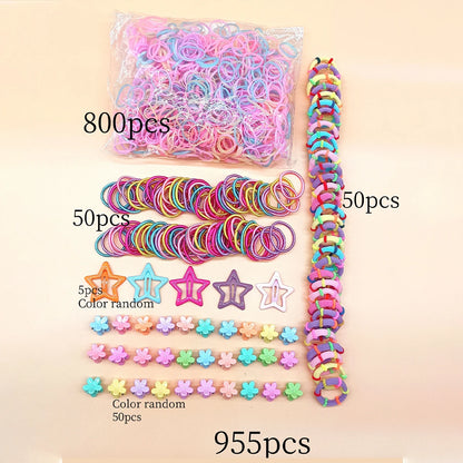 Fashion Hair Accessories for Woman Set Girls Hair Bands Set Elastic Rubber Band Children Ponytail Holder Scrunchies Kids Headwea.