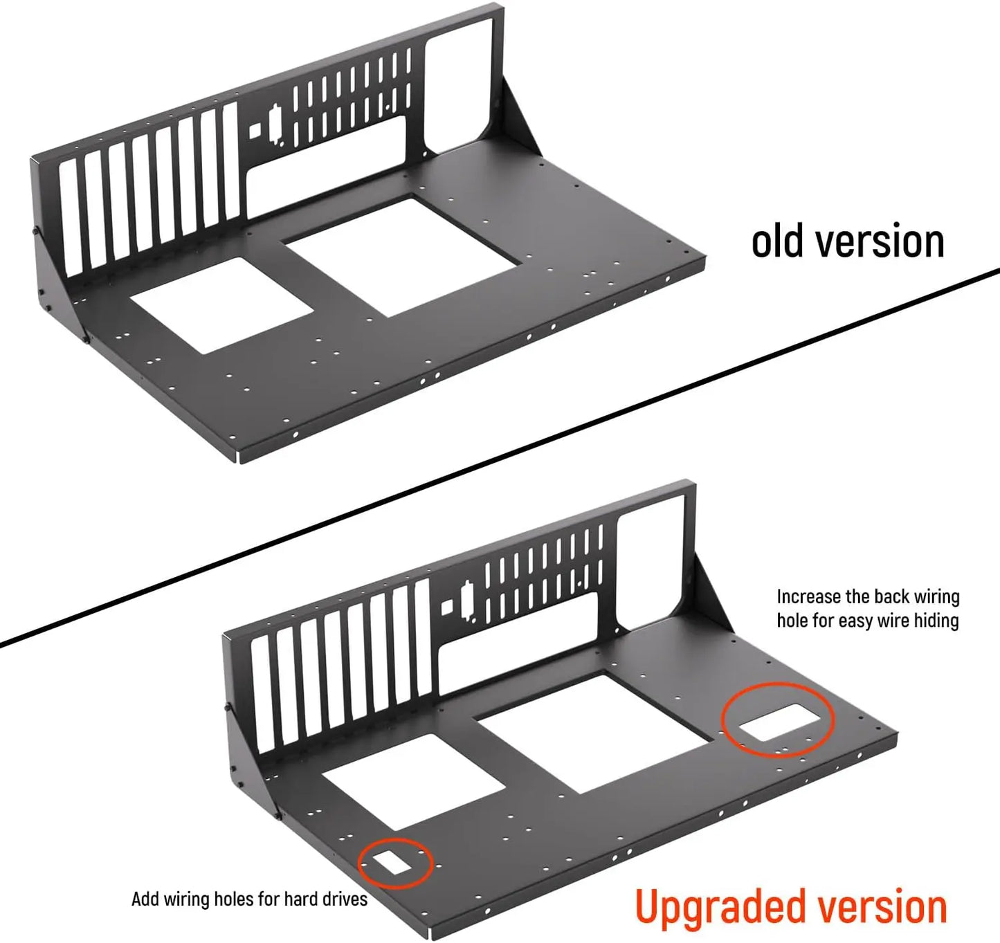 Open Air Computer PC Case, Test Bench Chassis ATX Open Mining Frame Computer Case, DIY PC Case Rack for ATX MATX ITX Motherboard.