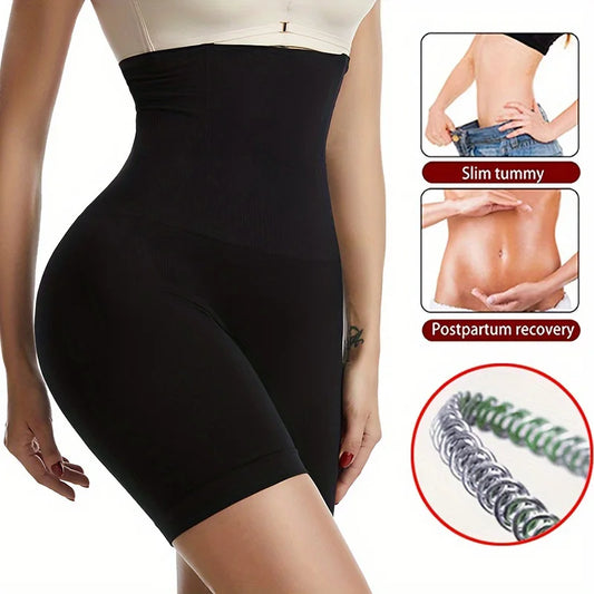1Pcs Black Beige Fat Burning High Waist Underwear Body Shaping Underwear Unrolled Seamless Abdomen Control Shaping Pants.