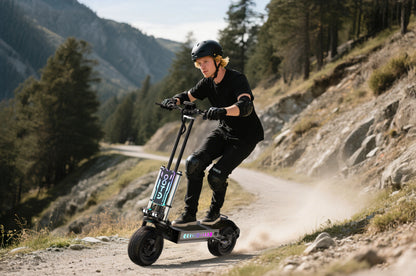 OOTD T90 Foldable Adult Electric Scooter, 85km/h E-Scooter, 4200W Electric Kick Scooter, 60V 31.2Ah Skateboards Kickboard, 100km