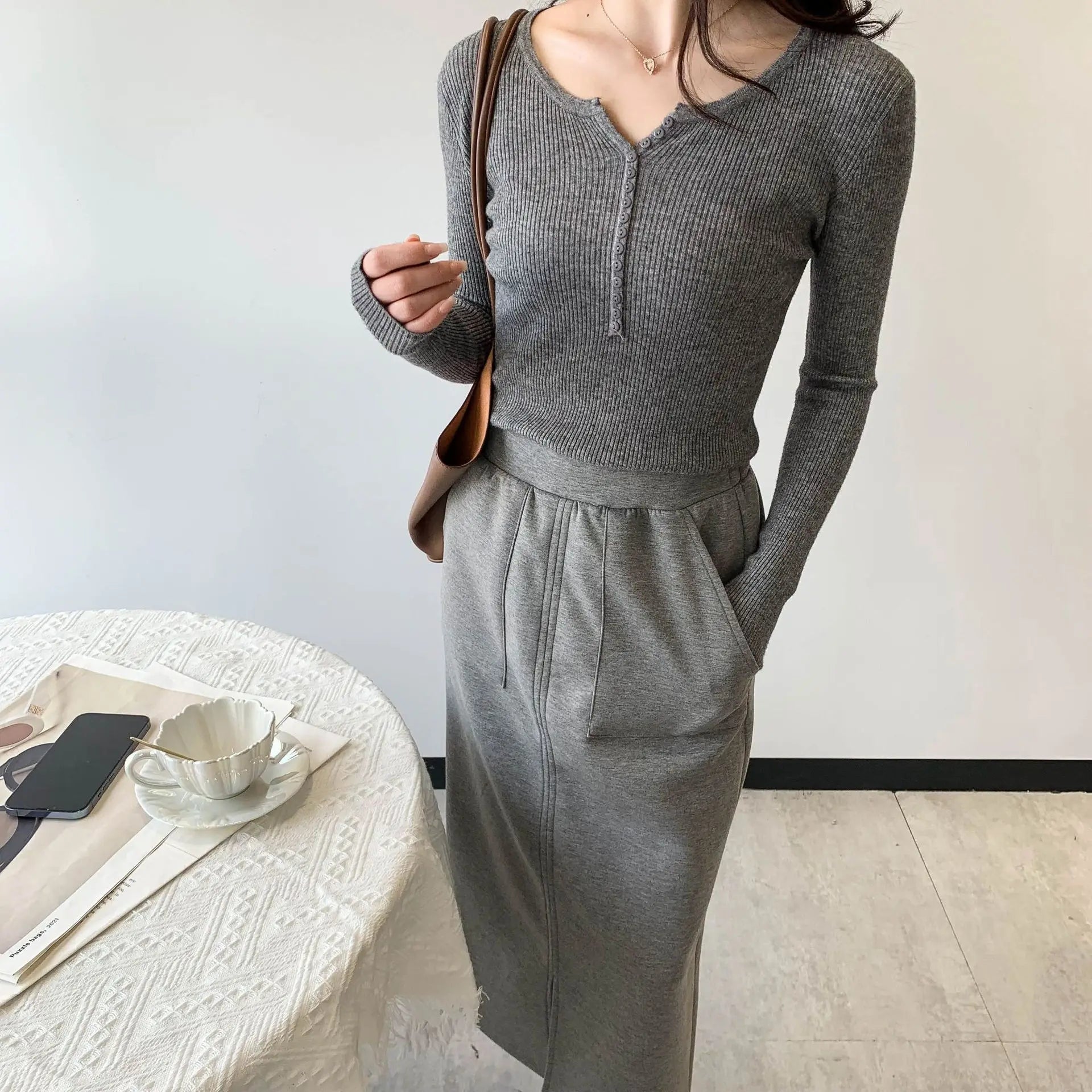 2026 frühling Herbst Grundlegende Pullover Gestrickte Frauen Pullover Taste Oansatz Pullover Weibliche Pullover Schlank Solide Bold Streifen Tops.