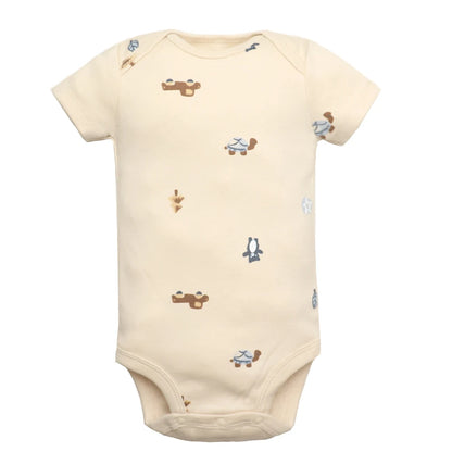 5 stück Unisex Baby Bodys Mode Körper Anzüge Kurzarm Neugeborenen Overall Cartoon Baby Junge Mädchen Kleidung Set Sommer.