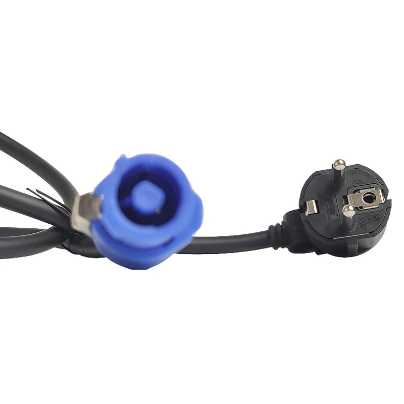 European Schuko Power Extension Cable, 3x1.5mm² for Stage Lighting, LED Beam Lights & Audio Equipment.