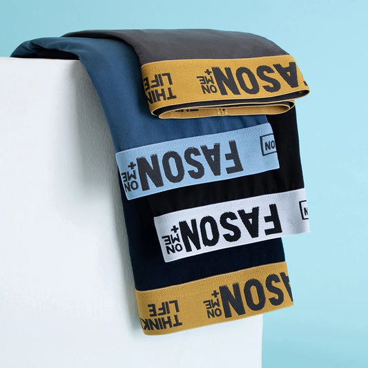 4/5 Stück Herrenmode Bedruckte Unterwäsche Bequeme Joker Boxer Plus Größe 5XL Jugendliche Mehrfarbige Mix Shorts Boxer mittleren Alters