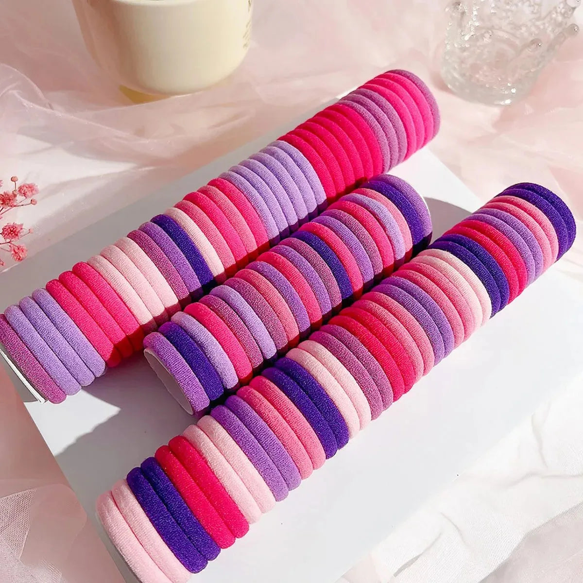 High Elasticity Hair Clip Set Butterfly Knot Egg Flower Combination Hair Grips Volumizing Sweet Fresh Looking Hair Clips.