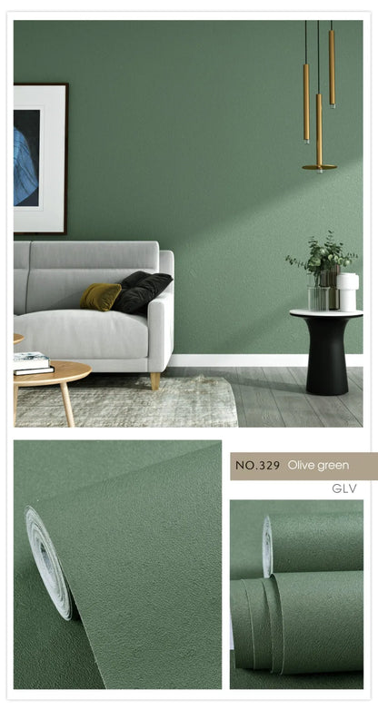 Einfarbige Schlafzimmer Tapete einfarbig PVC wasserdicht selbst klebend Vinyl Kontakt papier Kleider schrank dekorative Wanda uf kleber