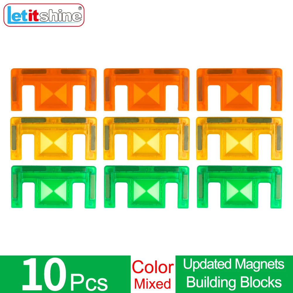 Montessori Magnetic Toys Education Stem Developmental Building Blocks Magnet Tiles Construction Bricks Kids Baby Boy Puzzle Game.