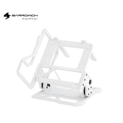 Barrowch ITX Open Frame Aluminum Alloy Water-cooling Computer Case DIY Adjustable Angle PFT-01.