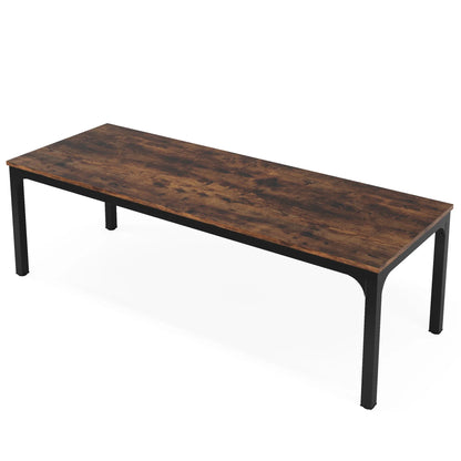 Tribesigns 78,7 Zoll extra langer Computertisch 2-Personen-Schreibtisch, doppelter langer Schreibtisch, Arbeitsplatz für das Heimbüro