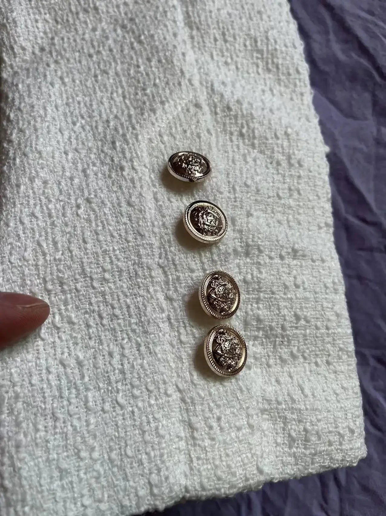 Frühling und Herbst Koreanische Mäntel Frauen Jacke Neue Französisch Wolle Tweed Mantel Mode High-end-Gold Taste Kurze Schlanke temperament.