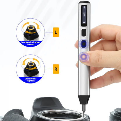 126-in-1-Präzisions-Elektroschrauber-Sets, wiederaufladbares Mini-Set, kabellose kabellose Bits für Xiaomi, Handy, mobiler Laptop, PC