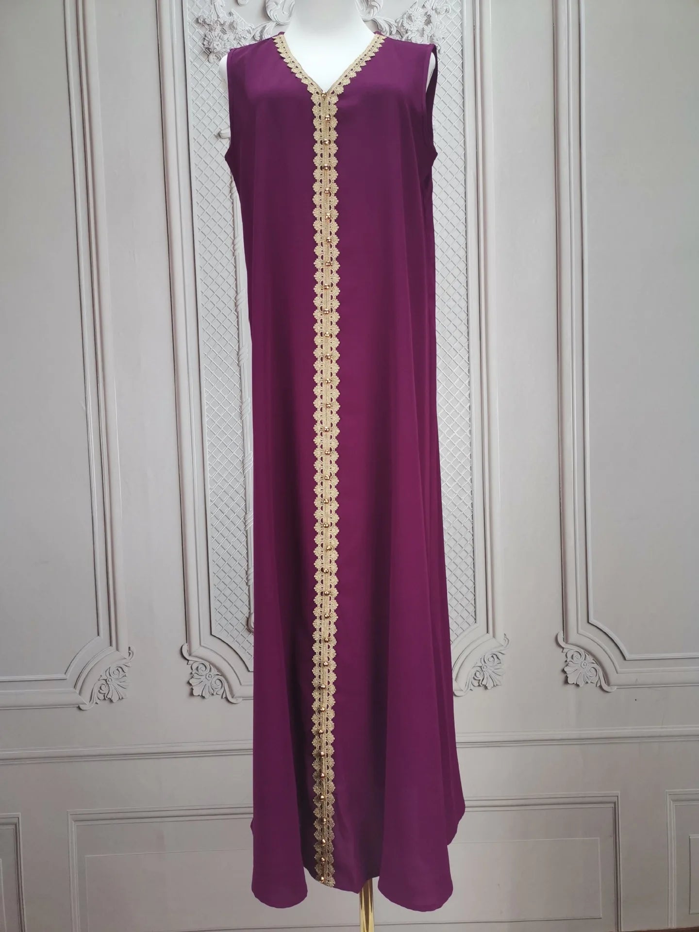 Eid muslimische Frauen Party Stickerei Kleider 2 Stück Set Jalabiya Ramadan Islam Vestidos arabische Robe Marokko Dubai Abayas Kaftan