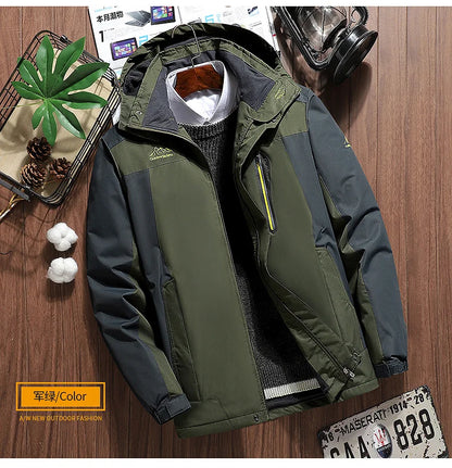 9xl Thermal Jacket Winter Parka Men Windbreak Thick Warm Windproof Coats Male Military Hooded Jackets Men's Winter Warm Jackets.