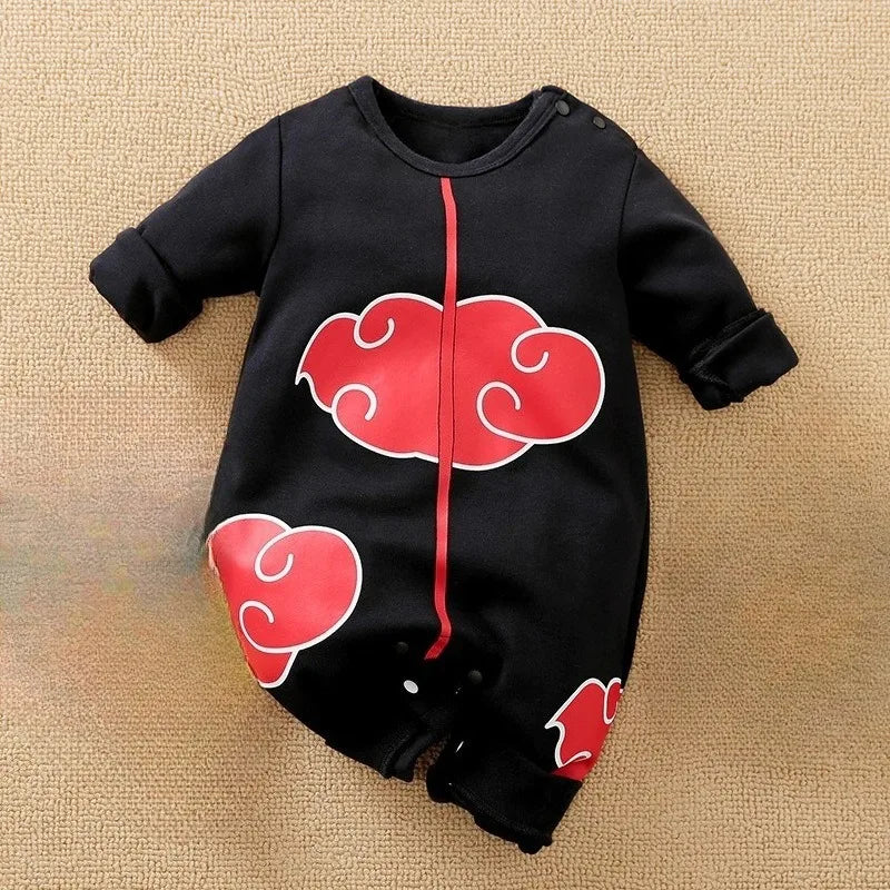 Baby-Sommerkleidung, kurzärmelig, für Jungen und Mädchen, Baumwolle, zum Tragen im Cartoon-Stil, bequem und atmungsaktiv.