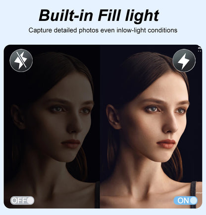 Ourlife AC600 Digital Camera 4K 64MP UHD Cameras 18X Digital Zoom 180° Flip Screen Vintage Vlogging Camera for YouTube Autofocus.