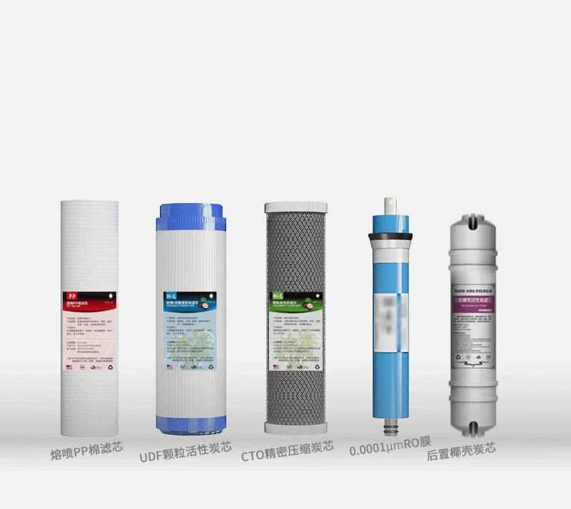 Water Purifier Reverse Osmosis Pure Machine 90G Large Flow Automatic Flush Under The Household Kitchen Direct Drink Filtration.
