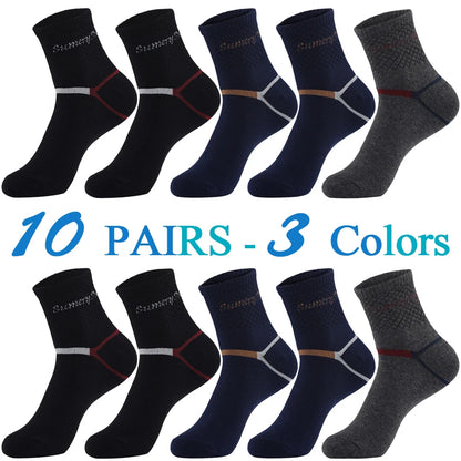 5 Pairs/Lot Running Socks Men Sports High Quality Cotton Colorful Outdoor Cycle Casual Breathable Long Sock Male Gifts 5 Styles