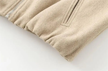 Jacken Herbst Damen 2025, neuer schicker lockerer Damenmantel, elegante Mode, Straße, warmer Jugendmantel