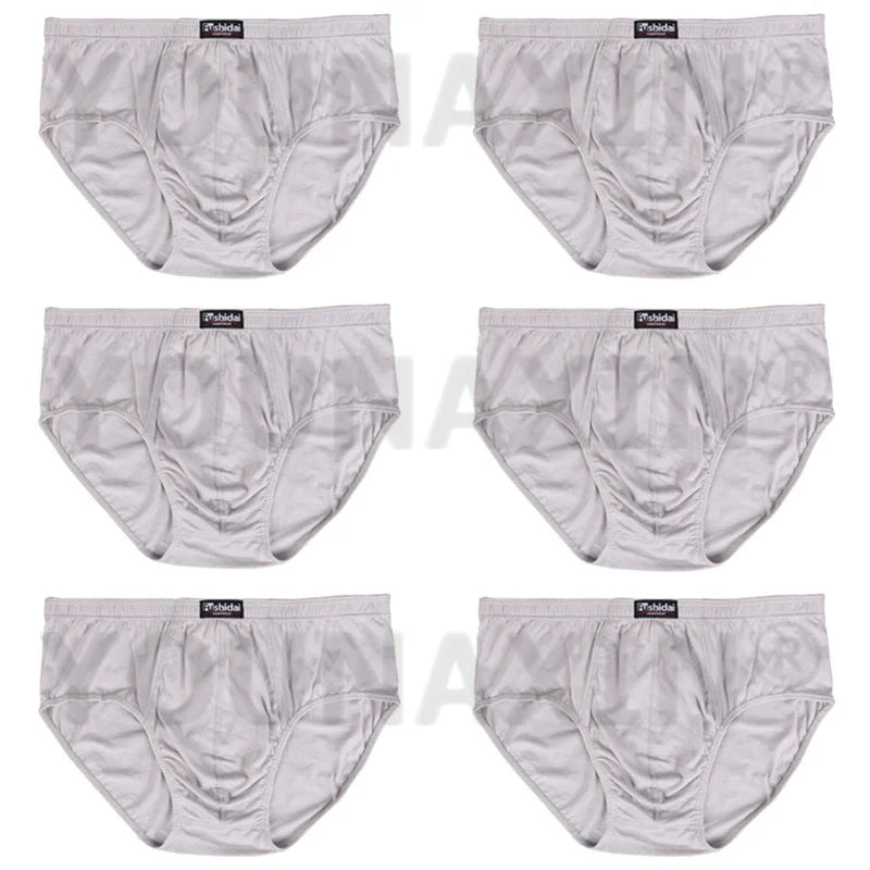 6 Stück große Slips große Unterwäsche für Männer Unterhosen Baumwolle Jungen Höschen Unterwäsche Männliche Schlüpfer XL 2XL 3XL 4XL 5XL 6XL 7XL 8XL