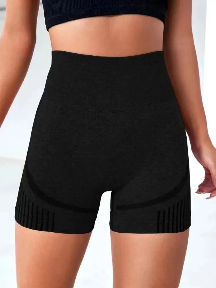 Women Yoga Shorts High Waist Workout Shorts Fitness Yoga Lift Butt Fitness Ladies Yoga Gym Running Short Pants Sportswear.