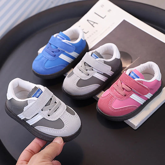 New Girl Child Sport Shoe Classic Spring Autumn Toddlers Boys Walking Shoes Versatile Fashion Kids Causal Sneakers Korean Style.