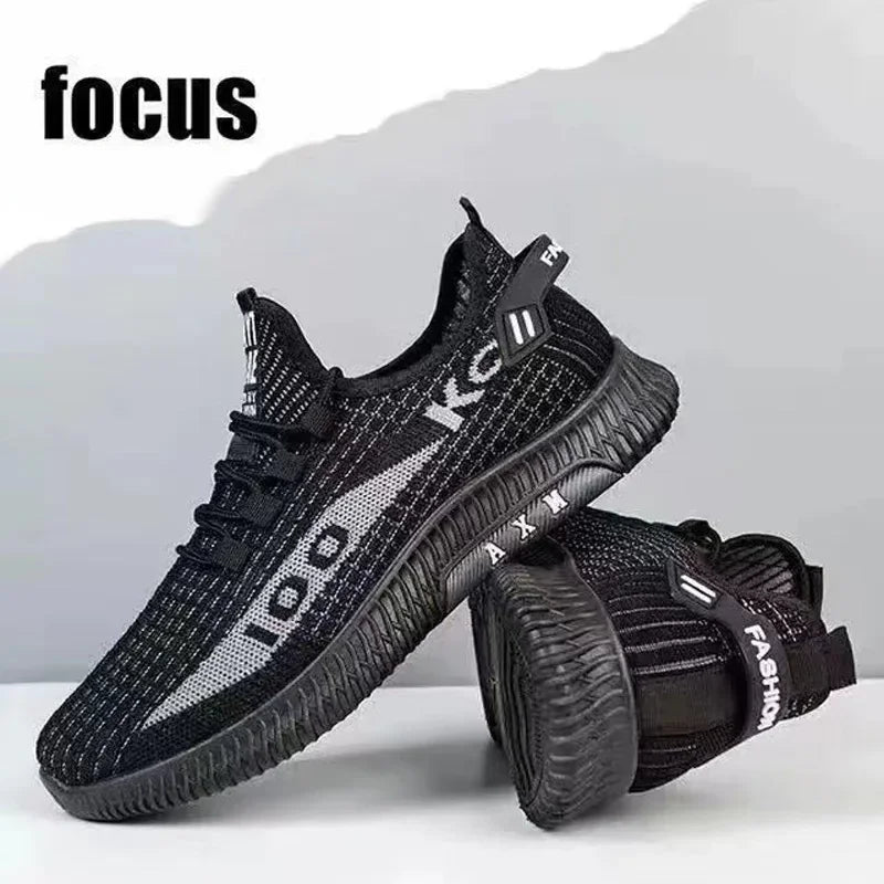 Men Shoes Sneakers Casual Shoes Breathable Mesh Comfortable Fashion Shoes Trendy Casual Shoes Student Sports Shoes Mesh.