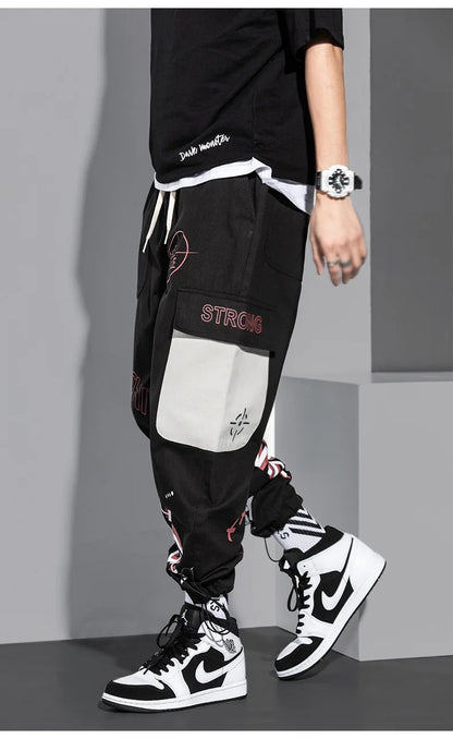 Overalls Sport Extra Large Size Men Sweatpants Women Korean Reviews Many Clothes Men Pants Cargo Man Y2k Vintage Work Wear Scene.