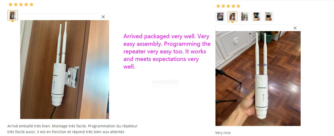 Comfast AC1200 Outdoor Wifi signal Extender AP Router 2.4/5Ghz Dual Dand Long Range 1200mpbs Wireless Wifi repeater waterproof.