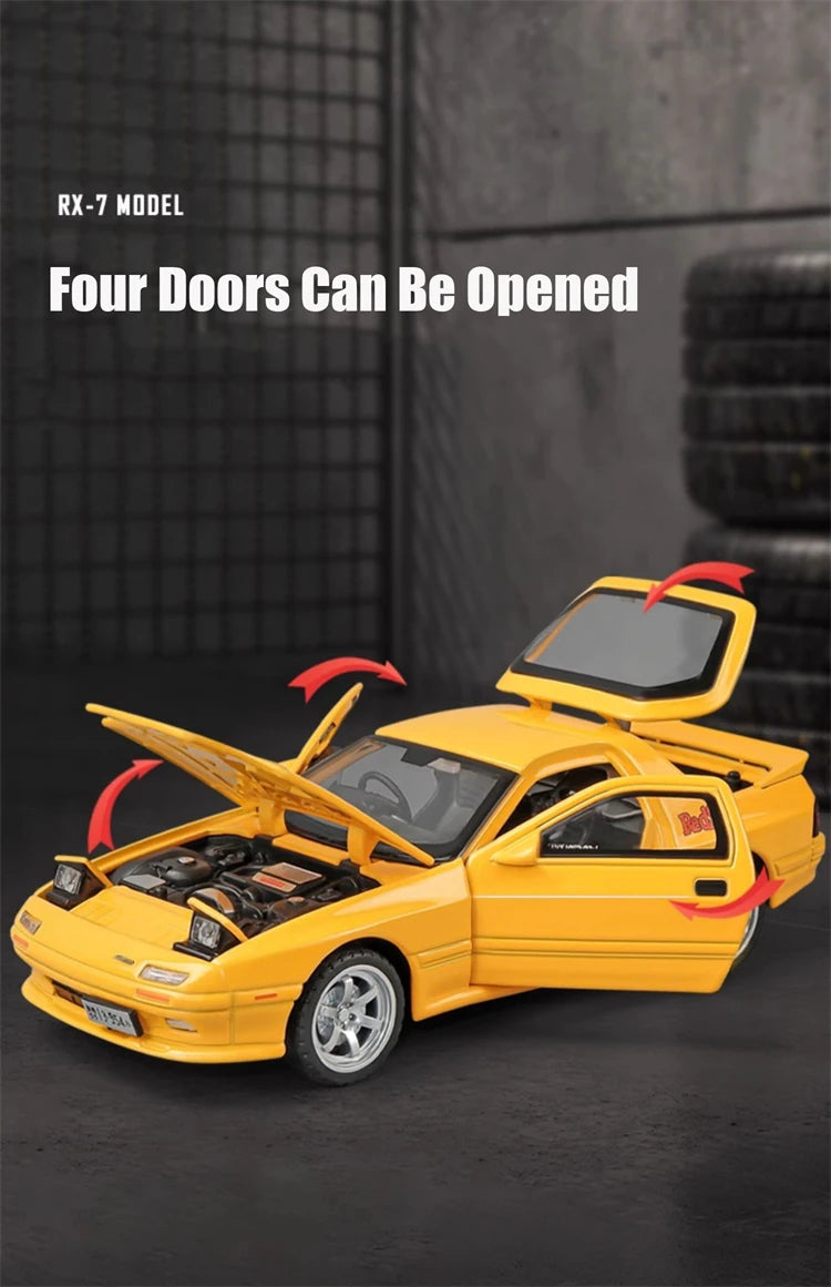 1:32 Simulation AE86 Metal Alloy Toy Car Diecasts Toy Vehicles Decoration Model Miniature Christmas Gift Toys For Children Boy.