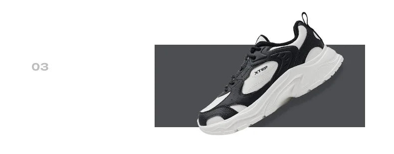 Xtep Cotton Shoes For Women 2024 Winter Warm Soft Sports Shoes Trendy Retro Durability Comfortable Sneakers 876418370026.