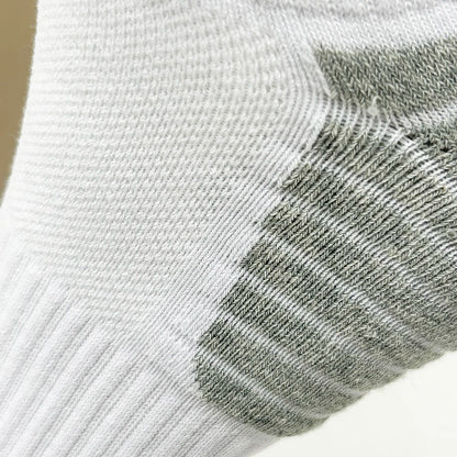 2/4 Pairs Cushioned Cotton Ankle Socks for Men Athletic Running Socks Low Cut Casual Sports Sock Tab Short Socks for Men Women.