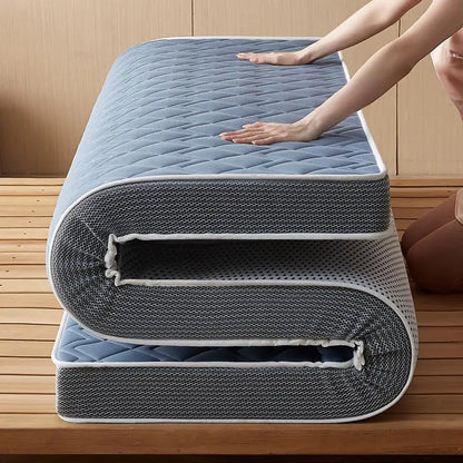 Naturlatex-Matratze, Zuhause, Schlafzimmer, Tatami, Memory, Wattepad, gepolstert, Vermietung, einzelner Studentenwohnheim, verdickt