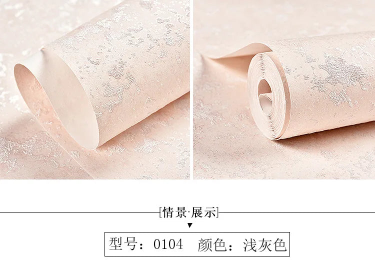 3D strukturierte solide Tapete Wanddekoration Schlafzimmer Wohnzimmer Home Decor Studie Ältere Zimmer Wandpapierrolle Nicht selbstklebend