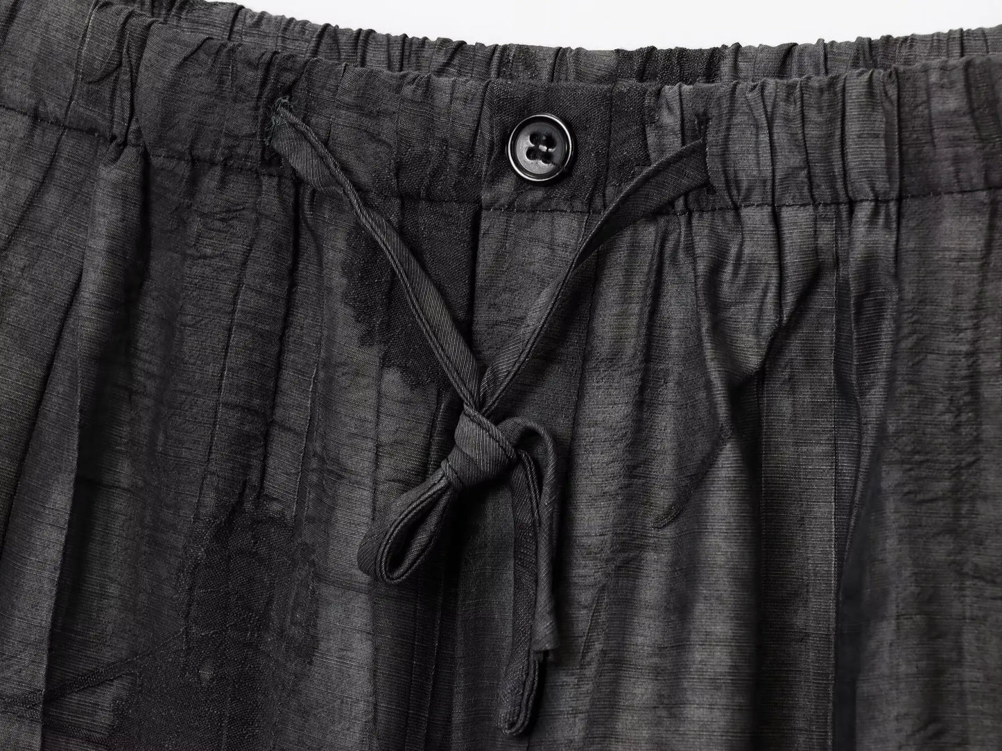 Women Print Long Pants Sets For Women Lapel Half Sleeve Single Breasted Shirts + High Waist Lace-Up Wide Leg Pants