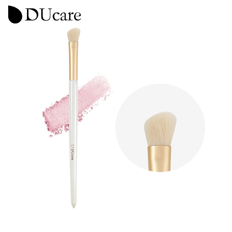 DUcare Eyebrow Brush Eyelash Comb makeup brushes Dual Ended Angled brush Spoolie brush 2 in 1 Lash eyebrow brush set makeup tool.