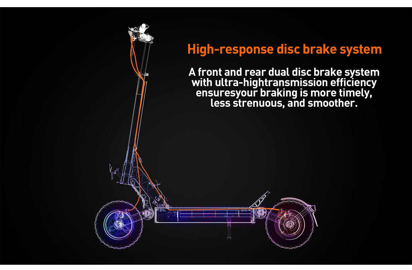 JOYOR S5-Z Electric Scooter Adults 600W Motor 48V13AH Battery City EScooter 10 Inch Off-Road Pneumatic Tires Foldable E-Scooter.