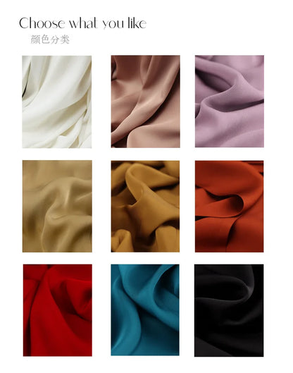 Silk Shirt Women's Thick Temperament Streamer 2025 Spring and Summer New Mulberry Silk Lace-up Design Shirt Long-sleeved Top.