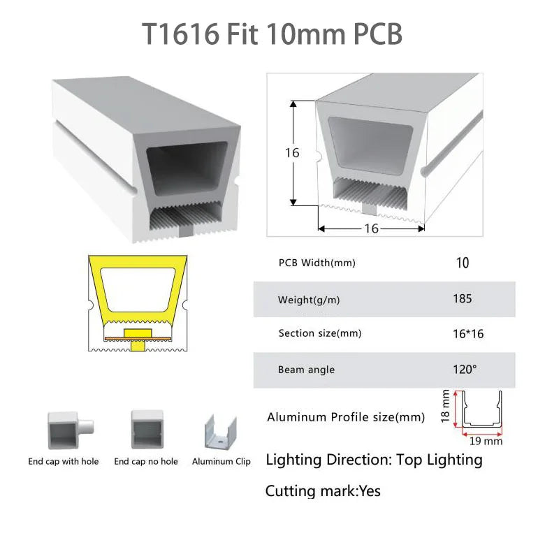 IP67 Waterproof Flexible LED Neon Silicone Light Tube For WS2812B WS2811 WS2815 5050 COB RGB Light Strip Ourdoor Decoration