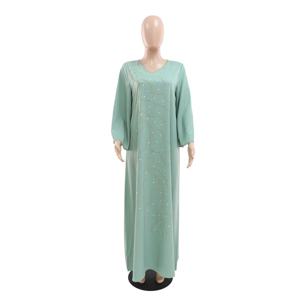 Kaftan Eid elegante muslimische Frauen Kleid Ramadan Party Dubai Abaya Truthahn Islam lange Abendkleider Musulmane elegante Vestidos