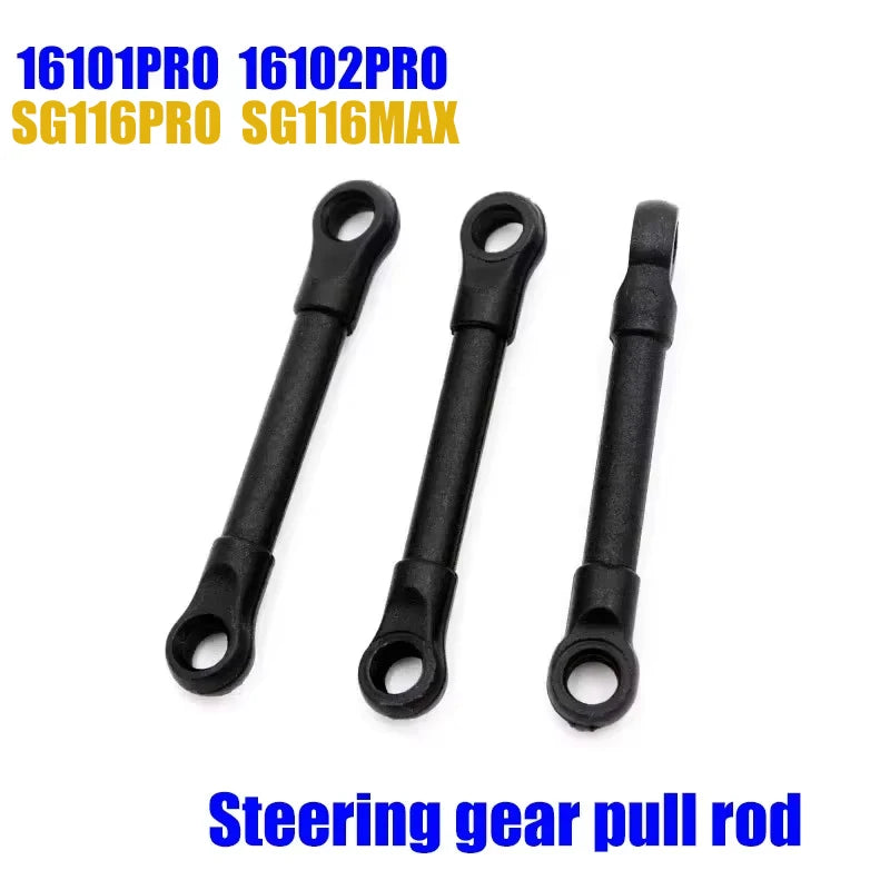 SCY 16101PRO 16102PRO SG116MAX RC Automotive Parts Turning Shaft Gear Bearing Pull Rod Steering Cup Swing Arm Motor Tire Screws