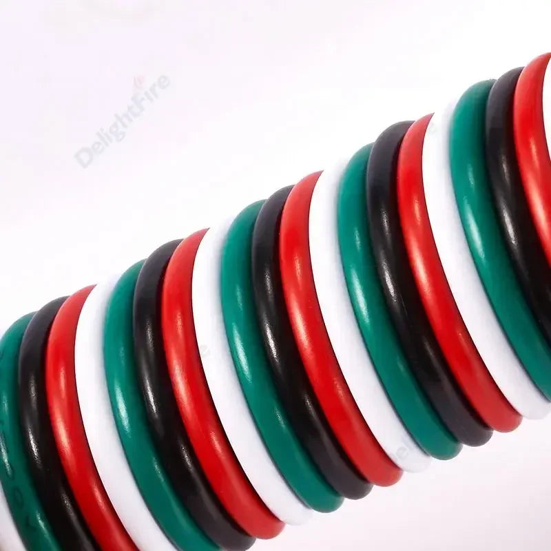 RV Copper Wire11 13 15 17 18 20 22 AWG Muticolor 300/500V Electrical Cable For Car Audio Wires Radio Speaker Battery LED Light.