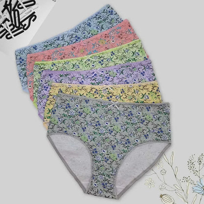 Women Panties Cotton Underwear Plus Size Briefs Female Knickers Lady Lingerie Girl intimate Underpants 3 Pieces/lot.