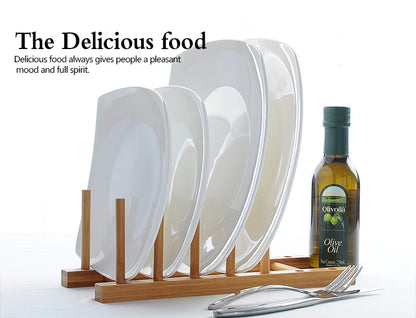 10.5 inch, bone china square dish, white ceramic plate for steak / soup, buffet serving trays, novalty dinner plate, rectangle.