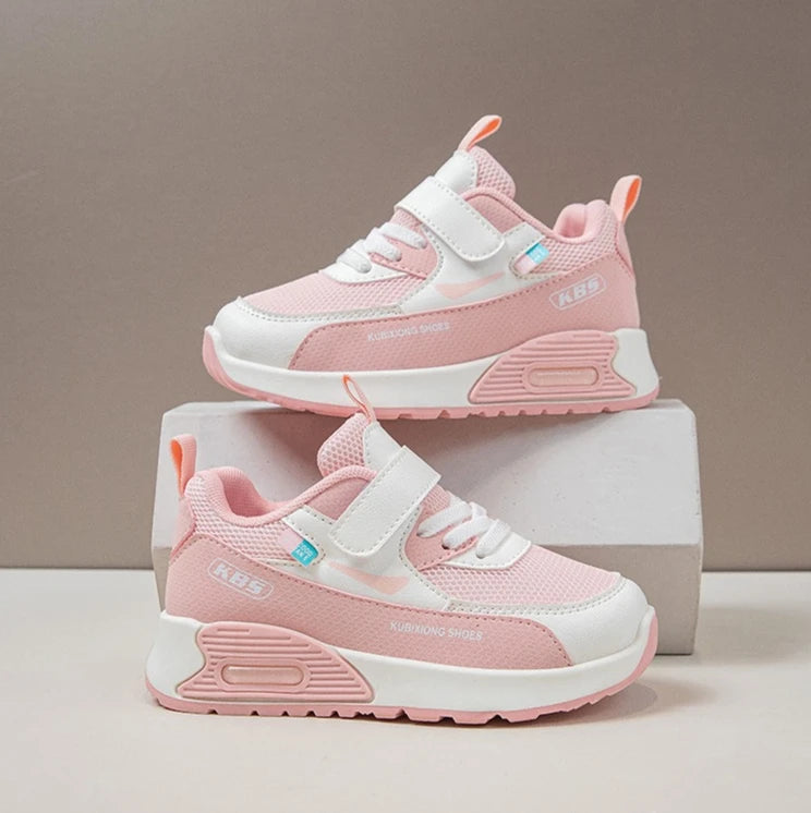 Autumn Girls Sneakers Mesh Fashion Soft Sole Outdoor Non-slip Children Casual Shoes Running Basketball Boy Sport Shoe Size 26-37.