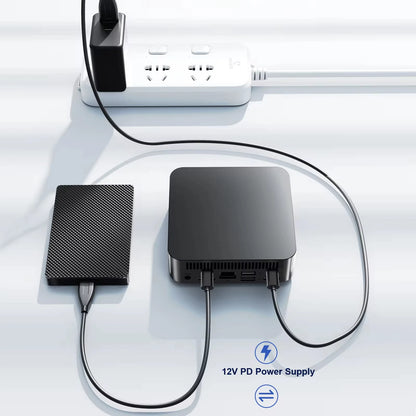 MINI PC Windows 11 Pro Core i9 8950HK DDR4 16GB M.2 SSD 1TB 2TB Computer Gaming Wifi 6 BT5.2 Office Business Desktop PC Gamer.