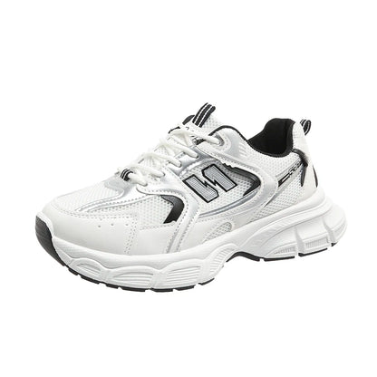 New Spring Autumn Women's Jogging Sneakers Fashion Casual White Breathable Tennis Low Top Vulcanized Shoes Outdoor Trainers.