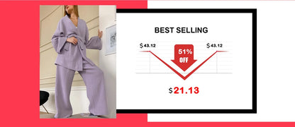 NHKDSASA Kimono Pajamas 2023 New 100% Cotton Crepe Long-Sleeved Trousers Ladies Sleepwear Suit Women's Home Service Mujer.