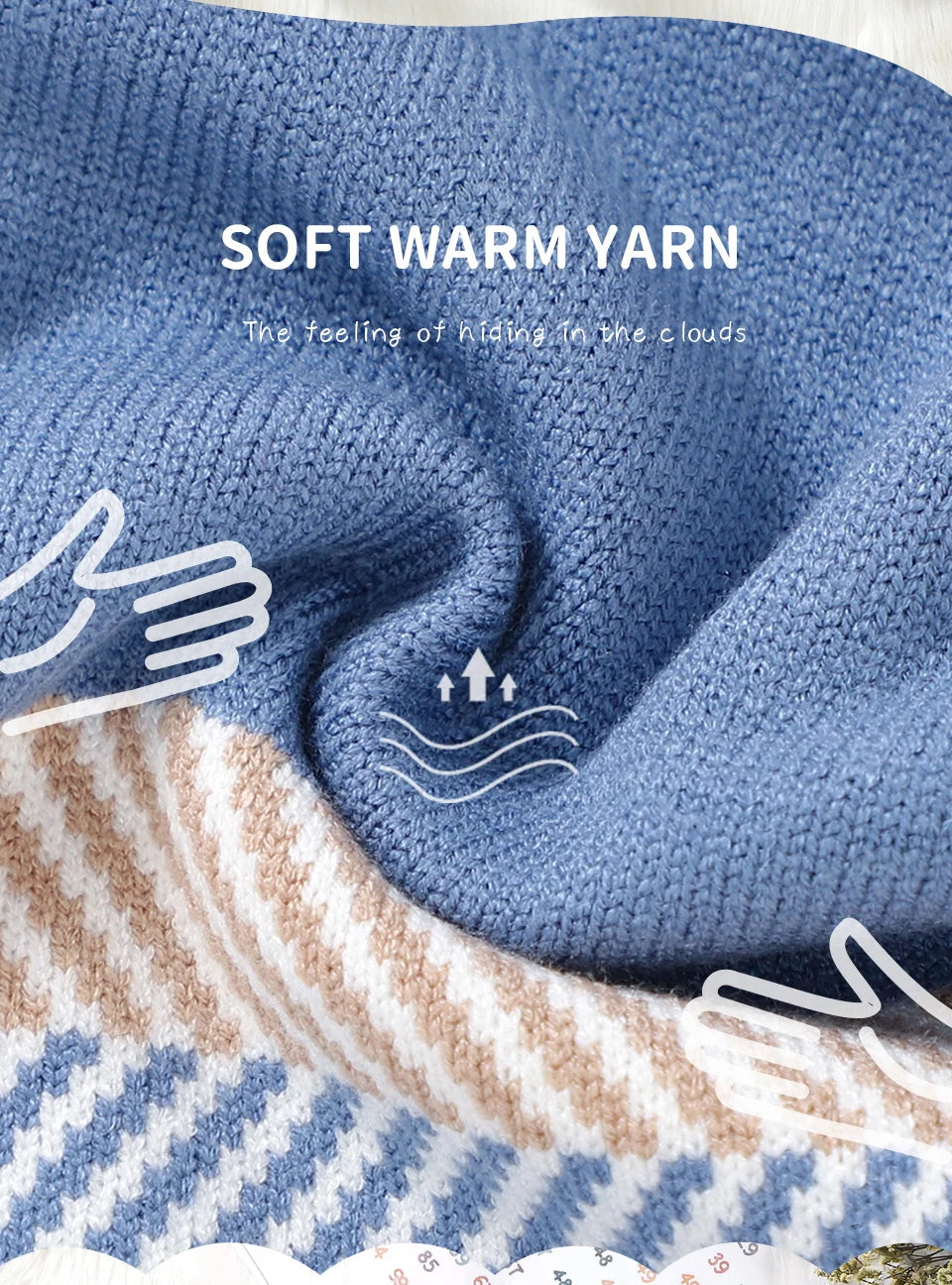 Baby Strampler Blau Langarm Stricken Neugeborenen Jungen Overalls Playsuits Herbst Winter Infant Unisex Outfits Ein Stück Kinder Kostüme.